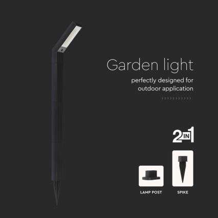 Lampada solare 2 in 1 LED/1,5W/3,7V IP65 1500 mAh