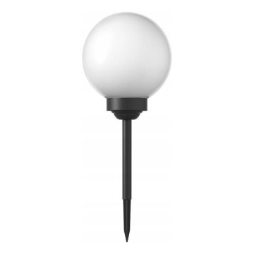 Lampada solare a LED, 1,2 V, 6500 K, 200 mAh, Ø 15 cm, IP44, bianco/nero