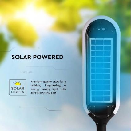 Lampada solare a LED con sensore BOLLARD LED/5W/5,5V IP65 3000K