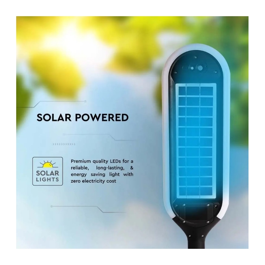Lampada solare a LED con sensore BOLLARD LED/5W/5,5V IP65 3000K