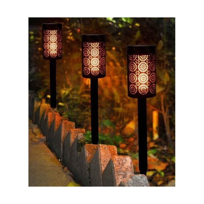 Lampada solare a LED con sensore crepuscolare LED/2V IP44