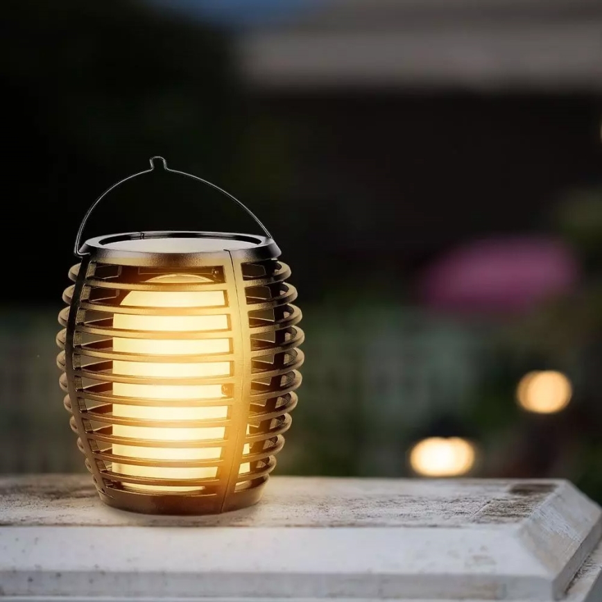 Lampada solare a LED FLAME 4 in 1 LED/0,45W/3,7V IP44 500 mAh