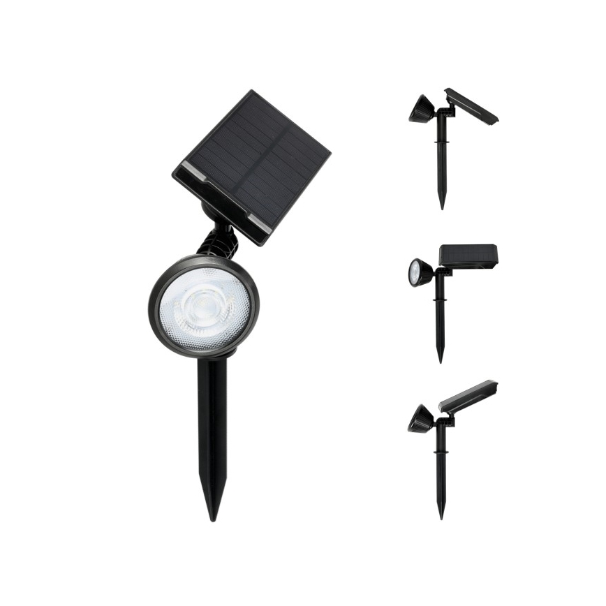 Lampada solare a LED LANCE LED/3,7V 6000K IP44 1500 mAh