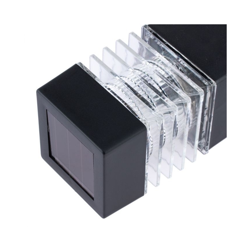 Lampada solare a LED MARTIN LED/1,2V 150 mAh IP44 nera