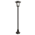 Lampada solare a LED per esterni, 1,2 V / 1800 mAh, IP44, nera