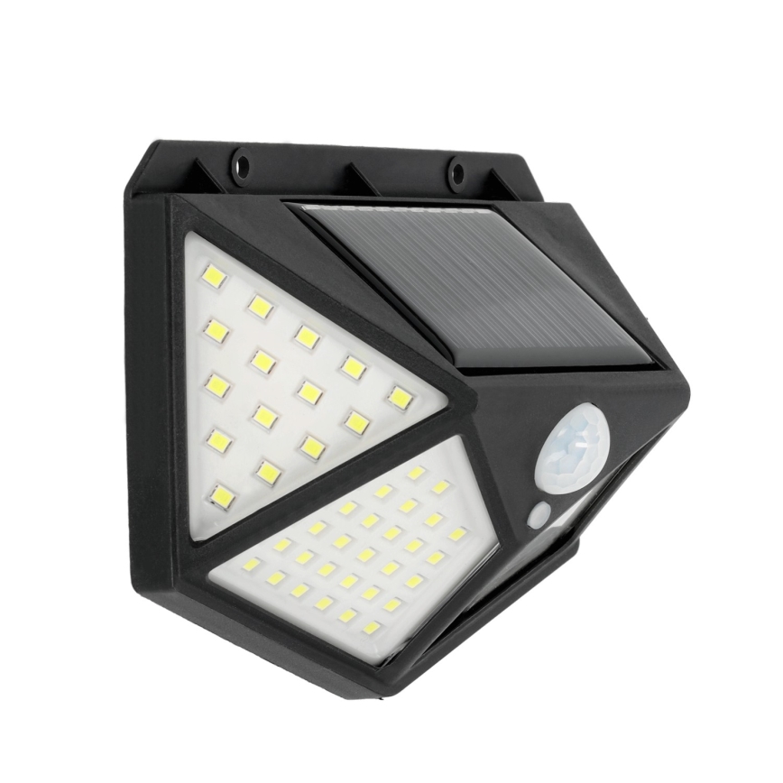 Lampada da parete solare LED con sensore LED/1W/3,7V 6500K IP44 1200 mAh