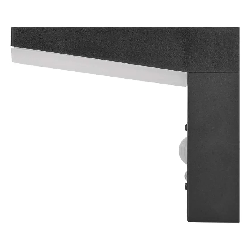 Lampada da parete solare LED con sensore LED/4,4W/3,7V 2200 mAh IP44