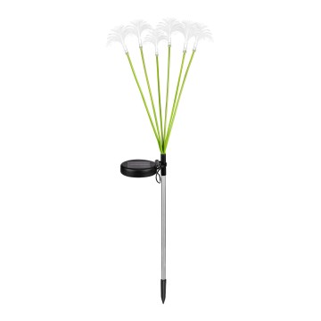 Lampada solare decorativa LED con sensore 6xLED/1,2V 3000K 77 cm 600 mAh IP44