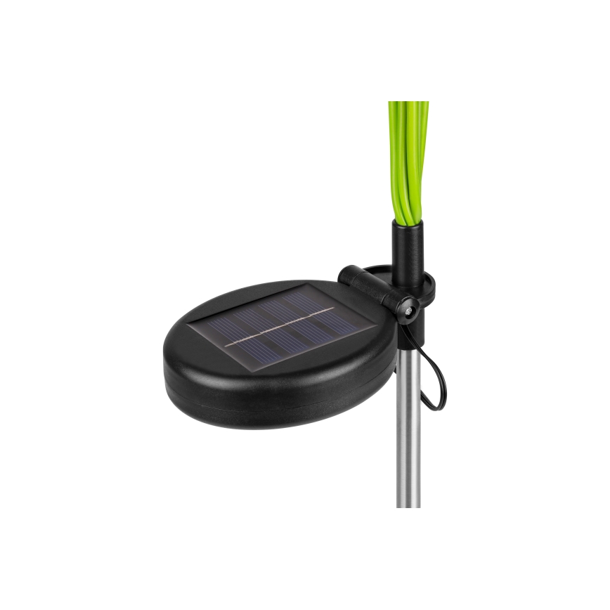 Lampada solare decorativa LED con sensore 6xLED/1,2V 3000K 77 cm 600 mAh IP44