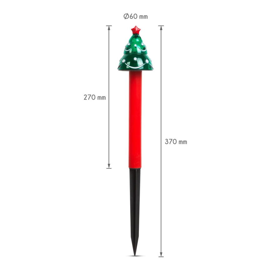 Lampada solare di Natale LED LED/1,2V IP44 albero