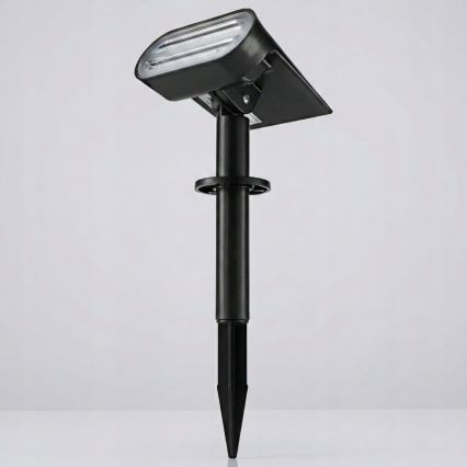 Lampada solare LED 2 in 1 LED/3,7V 1200 mAh IP54 nera