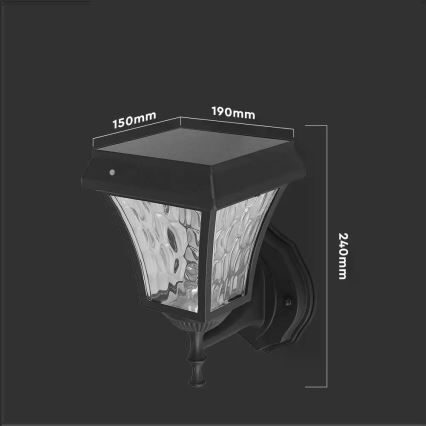 Lampada solare LED 3in1 LED/2W/5,5V IP65