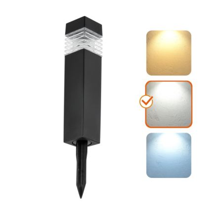 Lampada solare LED AURORA LED/1xAAA 4000K IP44 100 mAh