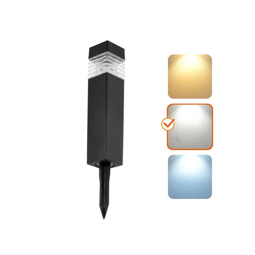 Lampada solare LED AURORA LED/1xAAA 4000K IP44 100 mAh