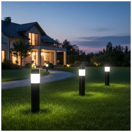 Lampada solare LED AURORA LED/1xAAA 4000K IP44 100 mAh