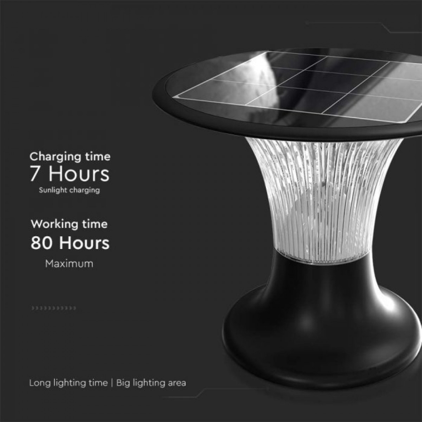 Lampada solare LED con sensore LED/15W/3,2V 4000K/6000K IP65 6000 mAh