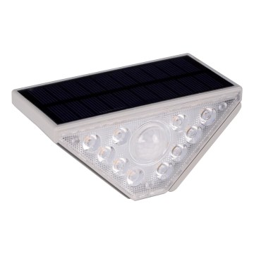 Lampada solare LED con sensore ARI LED/4,5W/3,7V 600 mAh IP44 nera
