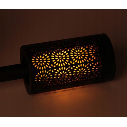 Lampada solare LED con sensore crepuscolare LED/2V IP44 600 mAh