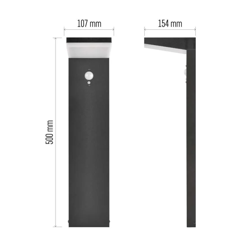 Lampada solare LED con sensore LED/4,4W/3,7V 2200 mAh IP44