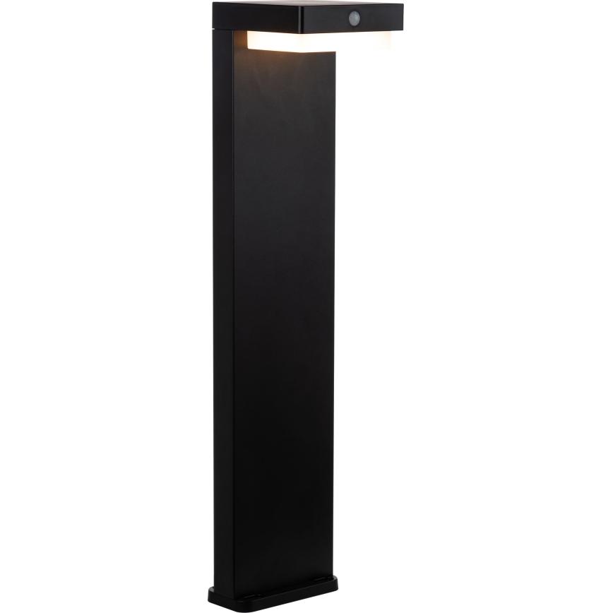 Lampada solare LED con sensore MALI LED/4,5W/3,7V 2000 mAh IP44 nero