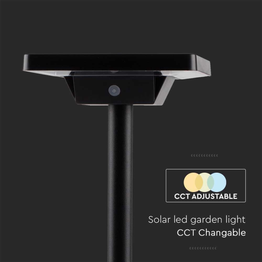 Lampada solare LED da esterno 2in1 LED/2W/3,7V IP65 3000/4000/6500K 2600 mAh