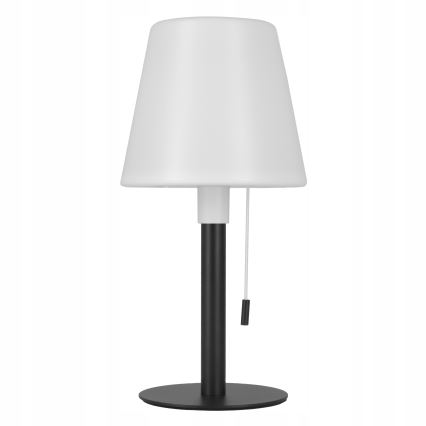 Lampada solare LED dimmerabile LED/2W/5V USB 1200 mAh IP44 bianco/nero