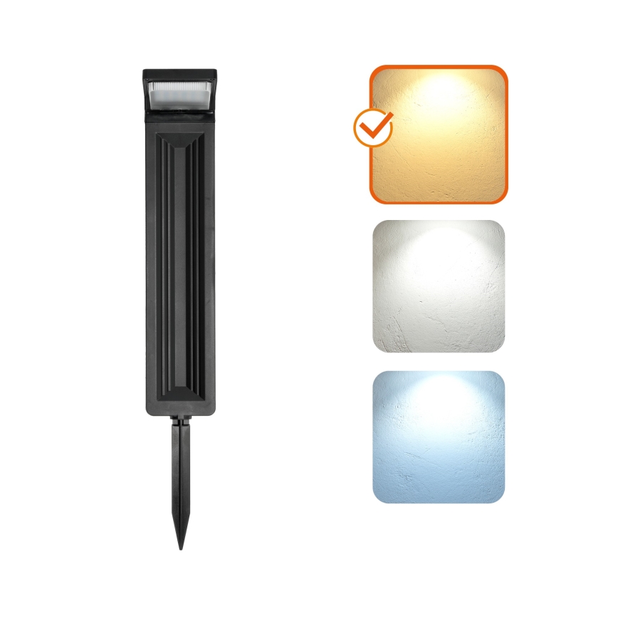 Lampada solare LED LED/0,2W/3,7V 6500K IP44
