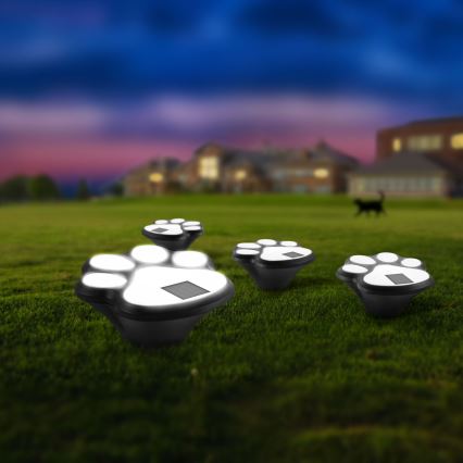 Lampada solare LED LED/1,2V 100mAh IP44 paw