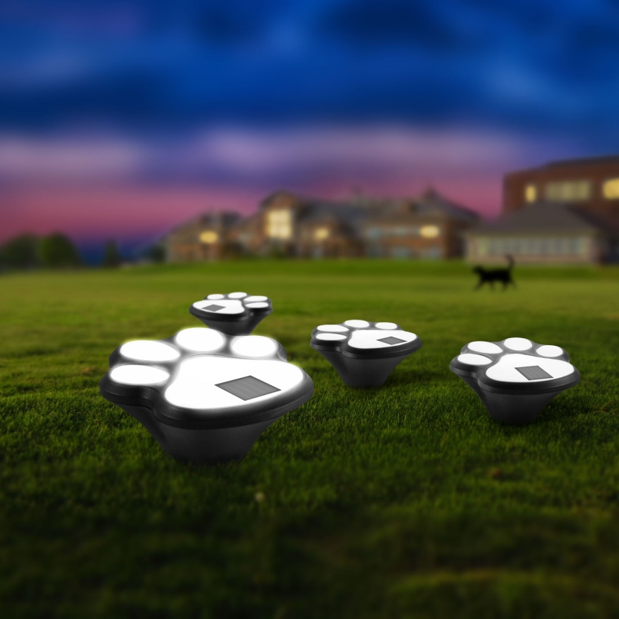 Lampada solare LED LED/1,2V 100mAh IP44 paw