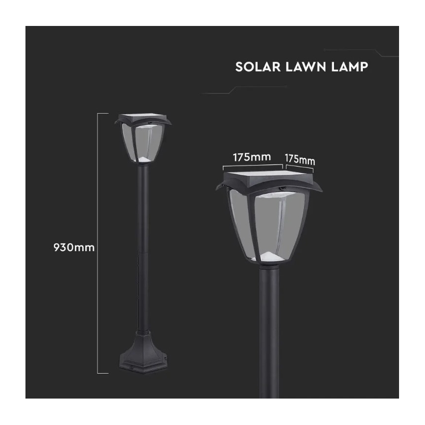 Lampada solare LED LED/2W/230V 93 cm 3000/6000K IP65