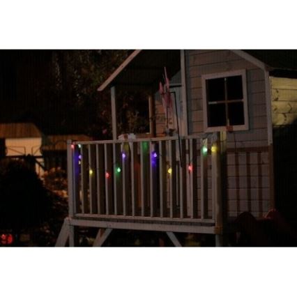 Lampada solare LED RGB 20xLED/1,2V 300 mAh IP44