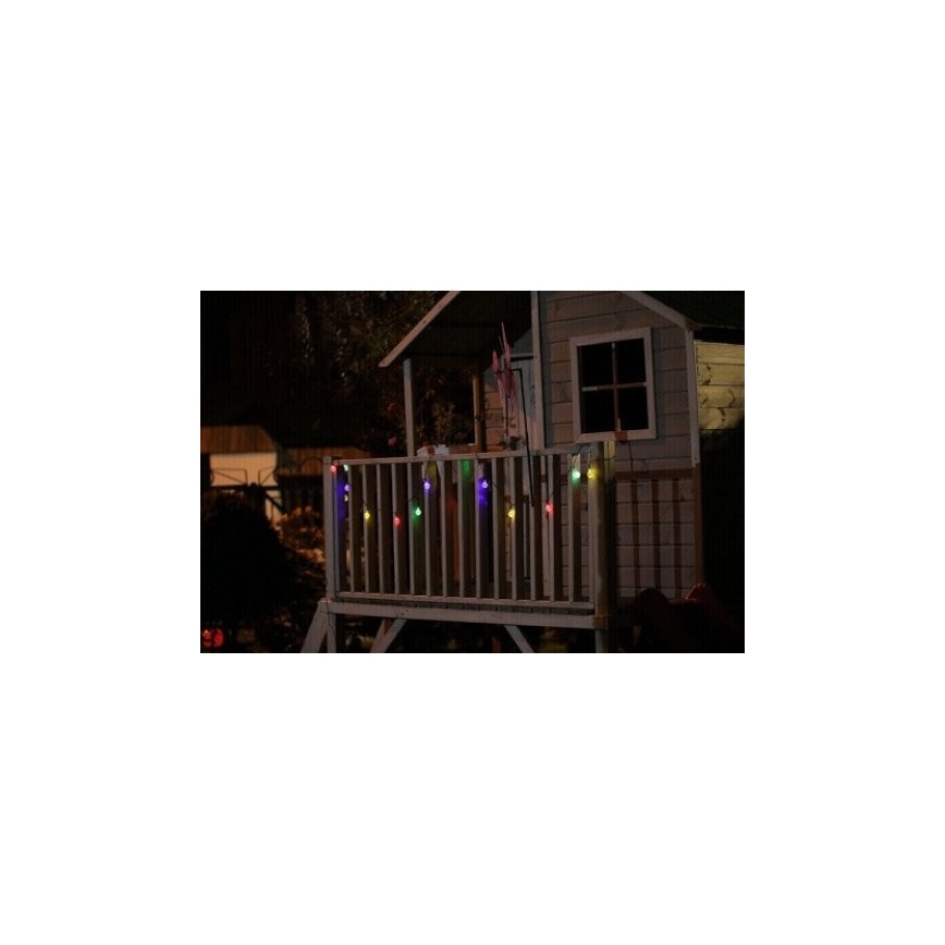 Lampada solare LED RGB 20xLED/1,2V 300 mAh IP44