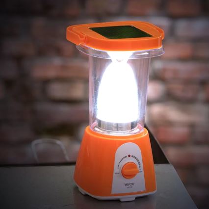 Lampada solare ricaricabile a LED dimmerabile con funzione di power bank LED/230V 710 brillante 1600 mAh
