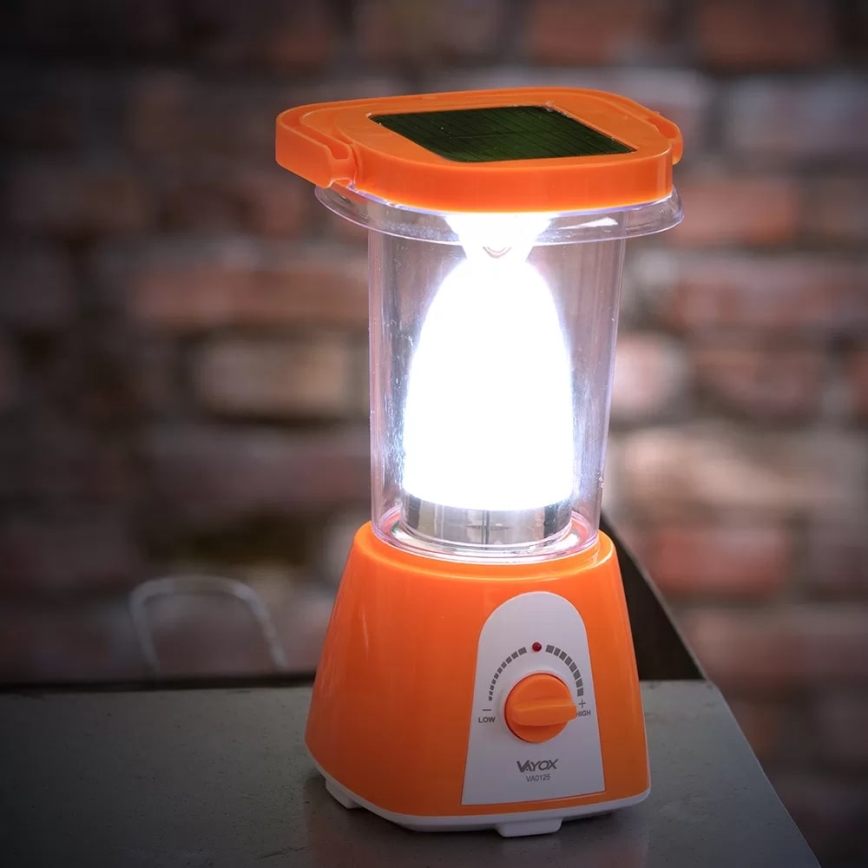 Lampada solare ricaricabile a LED dimmerabile con funzione di power bank LED/230V 710 brillante 1600 mAh