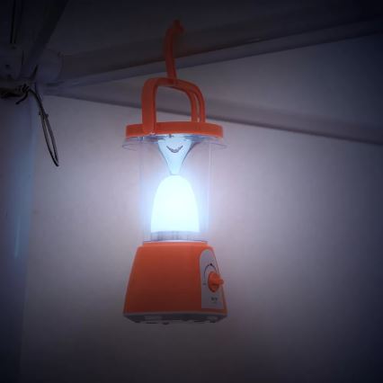 Lampada solare ricaricabile a LED dimmerabile con funzione di power bank LED/230V 710 brillante 1600 mAh