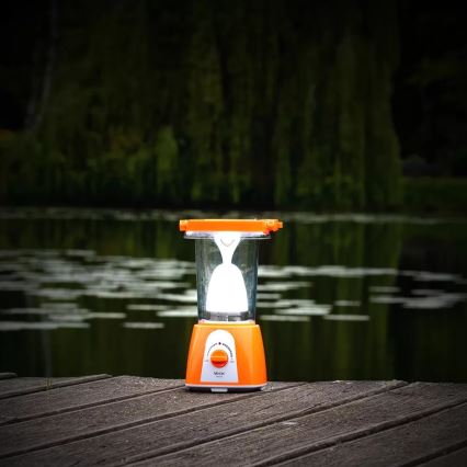 Lampada solare ricaricabile a LED dimmerabile con funzione di power bank LED/230V 710 brillante 1600 mAh