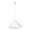 Lampada sospesa a cavo CAPITAL 1xGX53/15W/230V Ø 46 cm bianco