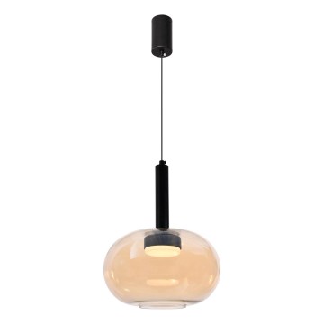Lampada sospesa su cavo BUENO 1xGX53/9W/230V diam. 25 cm beige fumé