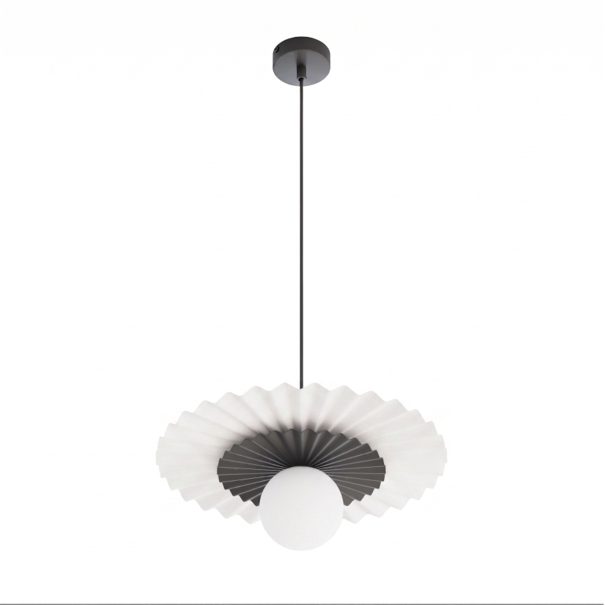 Lampada sospesa su cavo UMBRA 1xG9/8W/230V nero/bianco