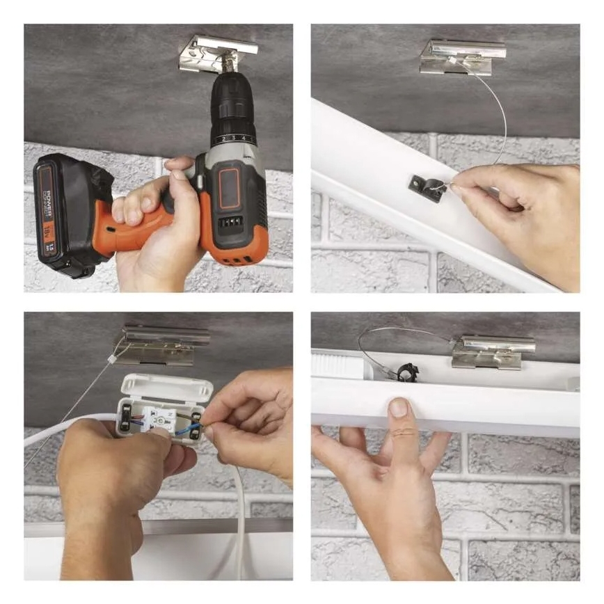 Lampada sottopensile a LED/40W/230V 4000K 120 cm