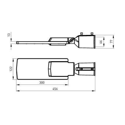 Lampada stradale LED BOSTON LED/35W/230V IP65