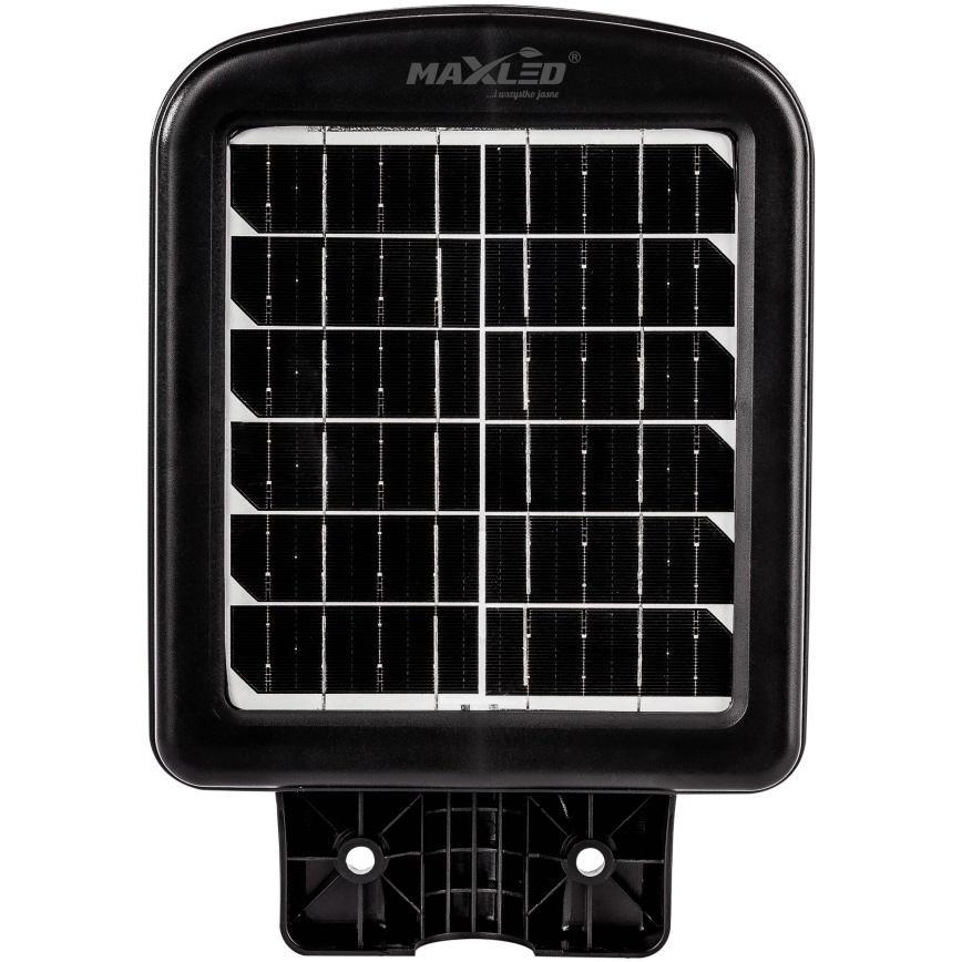 LED Lampione solare dimmerabile con sensore LED/150W/6V 6500K IP65 nero + telecomando