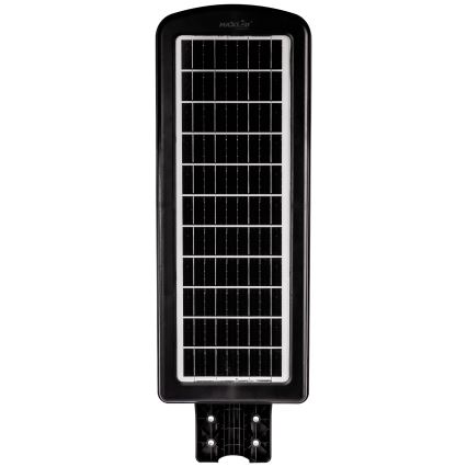 LED Lampione solare dimmerabile con sensore LED/300W/6V 6500K IP65 nero + telecomando
