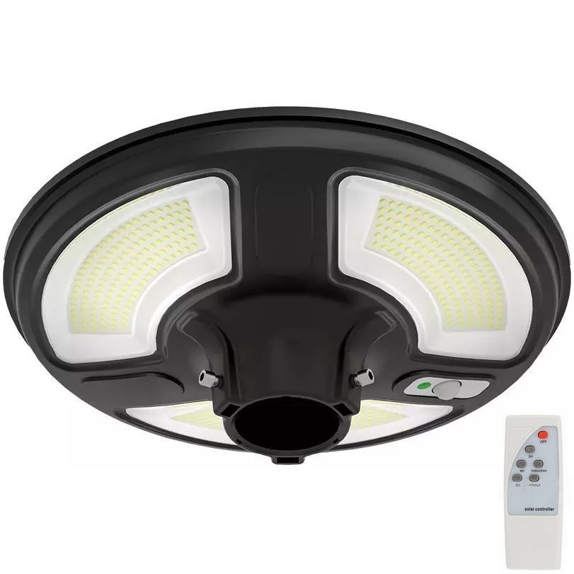 Lampada stradale solare LED con sensore LED/7,5W/3,2V IP65 4000K + telecomando