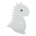 Lampada tattile per bambini LED RGBW Dimmerabile LED/1W/5V USB 1200 mAh dinosauro