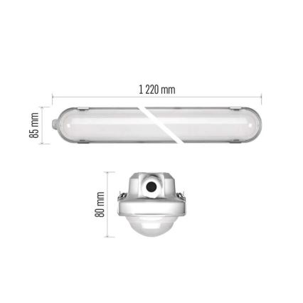 LED Dimmerabile tecnica chiaro con modulo di emergenza MISTY LED/32/40/48/54W/230V 4000/6500K IP66