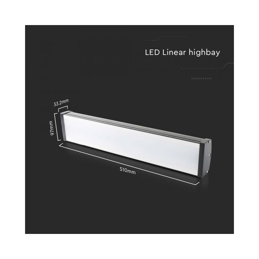 Lampada tecnica LED High Bay LED/100W/230V 4000K IP65