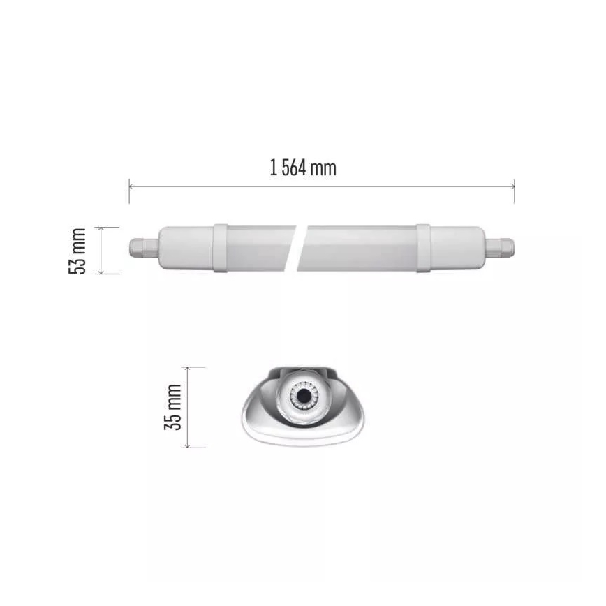 Lampada tecnica LED LED/45W/230V IP65 4000K