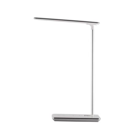 Lampada touch LED dimmerabile con ricarica wireless JOY LED/6W/230V+USB bianca