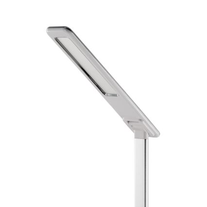 Lampada touch LED dimmerabile con ricarica wireless JOY LED/6W/230V+USB bianca